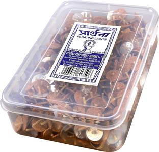 Veeana Floating Oil Wicks (Parsi Vat) Set of 1 pack (500 Wicks) Candle