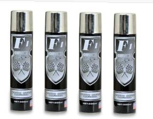 F1 Aerosol chrome Silver Spray Paint 1200 ml