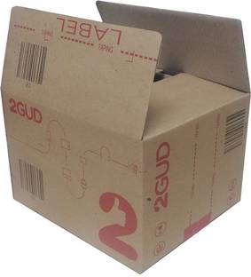 Flipkart 2Gud Carton Box 10 x 8.5 x 6.5 inch
