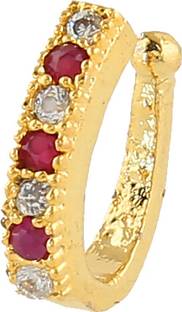 Anuradha Art jewellery Metal Nose Ring