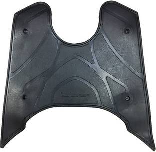 Autoxygen Scooter Foot Mat Black Floor Mat for Jupiter TVS Jupiter Two Wheeler Mat