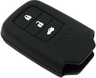 Jadebin Car Silicone Key Cover for 3 Button Remote Smart Key Shell/Case/Body for Honda City 2014+ Car Key Cover