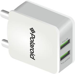 POLAROID 12 W 2.4 A Wall Charger for Mobile with Detachable Cable