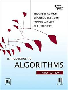 Introduction to Algorithms 3rd  Edition