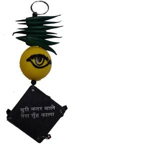 RUDRA DIVINE Nimbu Mirchi Nazar Battu Wall Hanging, Car Hanging Ornament