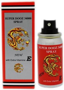 Inalsa Super Dooz Dragon's 34000 Delay Spray with Vitamin E Deodorant Spray - For Men