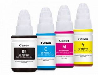 Canon GI-790 Black + Tri Color Combo Pack Ink Cartridge