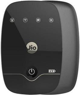 Jio M2S 4G Router 2.4 GHz 150 Mbps Wifi Speed Single Band Internal Antenna MiFi (Sim Based)