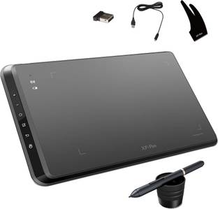 XP Pen Wireless Battery-free Stylus Graphics Drawing Tablet/Drawing Board with Touch Express Keys Star05 11.7 x 5 Graphics Tablet Connectivity - Wireless