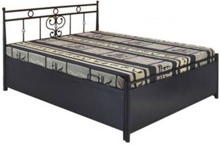 Royal Interiors Metal Queen Hydraulic Bed