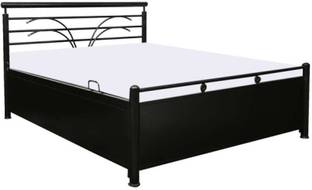 Royal Interiors Metal King Hydraulic Bed