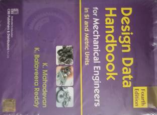 DESIGN DATA HANDBOOK FOR MECHANICAL ENGINEERS IN SI AND METRIC UNITS