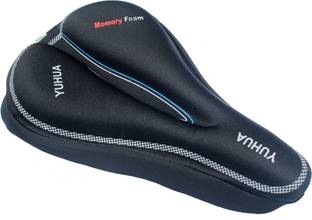 AlexVyan Yuhua New Special Black Designing Gel Silicone Cycle Cushion Pad Confort Bicycle Seat Cover Free Size