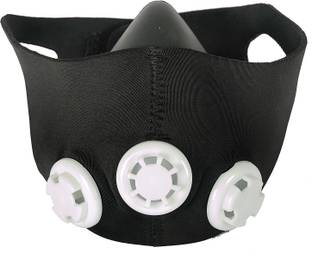 Hipkoo Sports Cockatoo Fitness Training Mask With Three Resistance Valves Elevation Training Mask