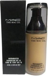 THE MAC CO. MAC FOUNDATION MATCHMASTER SPF15 FOUND DE TEINT spf15 60ML FOR ALL SKIN TONE Foundation NC 40 Foundation (natural) Foundation