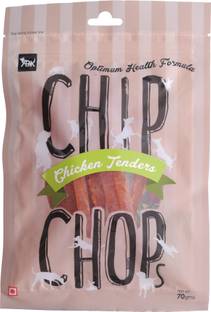 Chip Chops Chicken Tenders Slice, 70 g Pack of 2 Chicken Dog Treat
