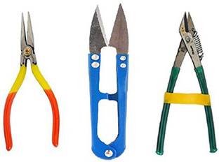 BestUBuy Jewellery Making Essential Tool Set Including Cutting & Bending Tools With Cutter/Nipper !! Round Nose Plier