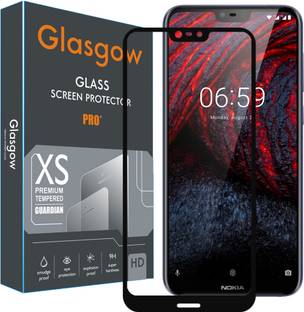 Glasgow Edge To Edge Tempered Glass for Nokia 6.1 Plus