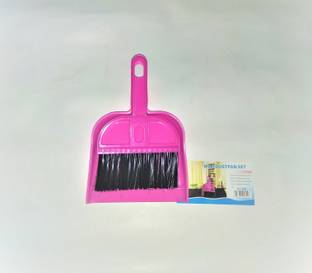 AmidebyAD Mini Dust Pan Computer Laptop TV Shelves Cleaning Brush Kitchen Car Desk Broom Plastic Dustpan