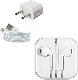VIVAAN TECH Wall Charger Accessory Combo for Apple, 5, 5s, Apple 6, 6s, Apple 7, 8, iphone X