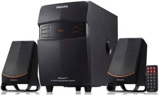PHILIPS MMS-2550F/94 2.1 Channel Multimedia Speakers System (Black) Home Theatre