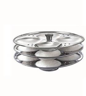HONEST Stainless Steel Idli Stand 3 plate Induction & Standard Idli Maker