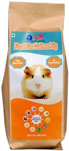 Jimmy Food for Guinea Pig - 400 GMS Pack 0.4 kg Dry Adult Guinea Pig Food