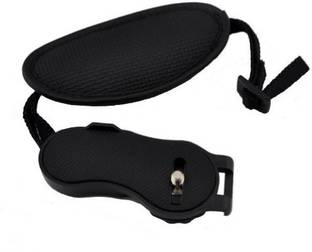 SYGA SLR Camera Hand Grip Wrist Strap Oval Shape Black Strap Strap