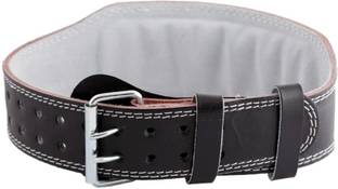 Hightop Weight lifting gym belt for exercise in home & gym Back Support (L, Black) Back / Lumbar Support