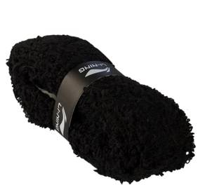 LI-NING Towel Cotton Badminton Grip Double Layer, Black Towel Grip