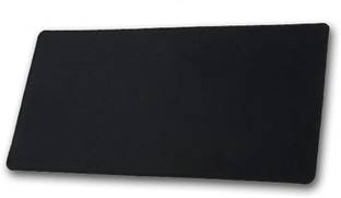 spincart Long XXL Gaming Mouse Pad, Stitched Edges Non-Slippery Rubber Base Mats with Smooth Surface, Thick Water Resistance for PC & Laptops (Black) Non Slip Base Mousepad