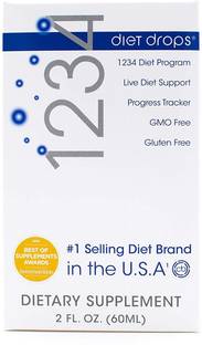 Creative Bioscience 1234 Diet Drops, 1 Bottle, 2 Ounce