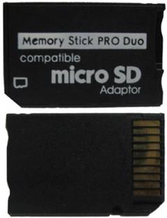 F2s Micro SD TF to MS Memory Stick Pro Duo Adapter Card Reader