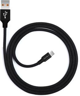 Probus Micro USB Cable 2 A 1 m 1M Long Fast Charging 3.6 Amp & High Speed Data Sync Nylon Braided Original Tough Black Micro