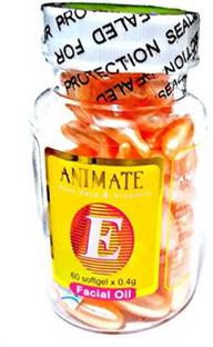 Ontiq Mundo Animate Anti Aging Acne Glow Facial Oil Pack of 60 Capsules