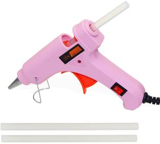 FADMAN PINK MINI HOT GLUE GUN | 20 WATT | 2 GLUE STICKS | Standard Temperature Corded Glue Gun