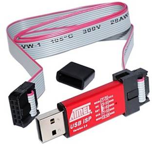 KitsGuru Mini USBISP USBASP Programmer Aluminum for 51 ATMEL AVR WIN7 64 Interconnect Electronic Hobby Kit