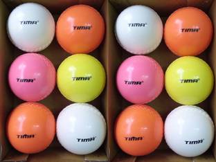 TIMA WIND PVC/Synthetic Training Coaching Soft Incredible Swing Practice Cricket Balls Cricket Synthetic Ball