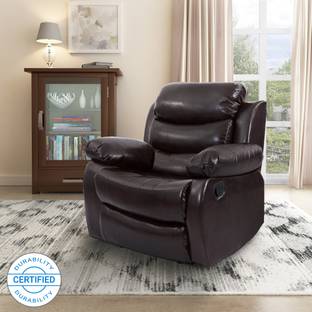 Flipkart Perfect Homes Costello Leatherette Manual Recliners Recliner