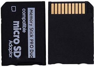 BVG PSP ProDuo Adapter Micro SD TF To Memory Stick MS Pro Duo Gaming Adapter