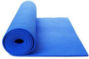 ME 6 mm Yoga Mat For Yoga And Fitness Exercise For Men Women.. Colour May Vary Blue 6 mm Yoga Mat