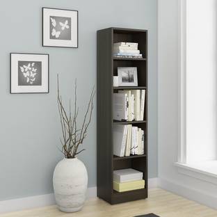 SPACEWOOD Engineered Wood Open Book Shelf