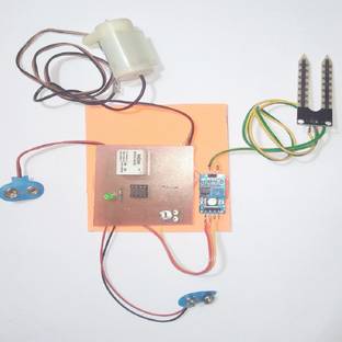 SR ROBOTICS Automatic Irrigation System using Soil sensor Educational Electronic Hobby Kit