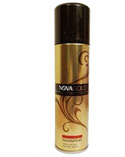 NOVA GOLD SYSTEM PROFESSIONAL SUPER FIRM HOLD HAIRSPRAY LONG LASTING MADE IN U.K Hair Spray