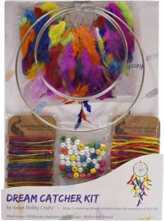 ASIAN HOBBY CRAFTS DIY Dream Catcher Kit (Small)