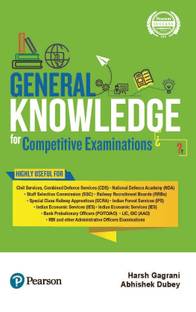 General Knowledge for Competitive Examinations by Pearson
