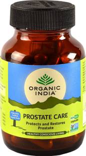 ORGANIC INDIA Prostate Care 60 Capsules Bottle