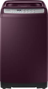 Samsung 7.5 kg with Wobble Technology Fully Automatic Top Load Washing Machine Maroon