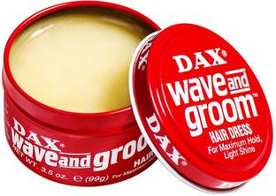 DAX Wave And Groom Hair Dress For Maximum Hold, Light Shine Hair Wax