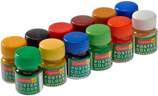 Camlin Poster Colours - 12 Shades